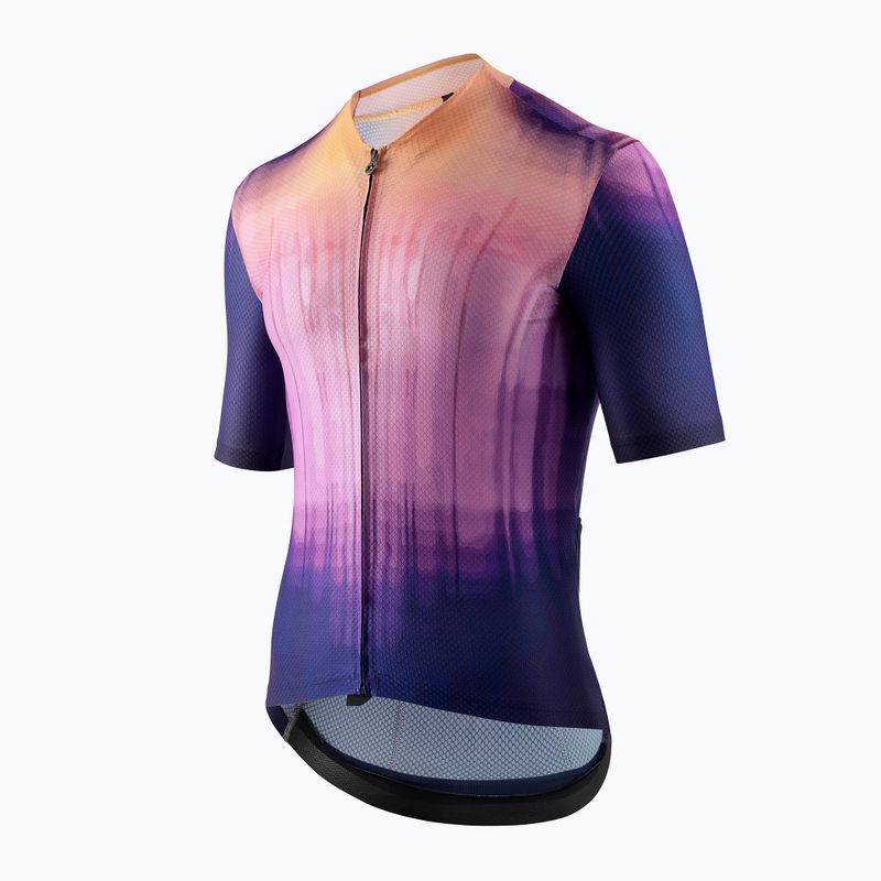 Vyriški dviračių marškinėliai ASSOS Equipe R S11 Surface violet trip 4