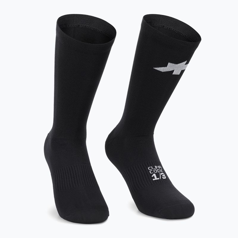 Kojinės ASSOS Racing S11 precision graphite
