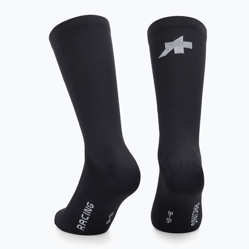 Kojinės ASSOS Racing S11 precision graphite 2