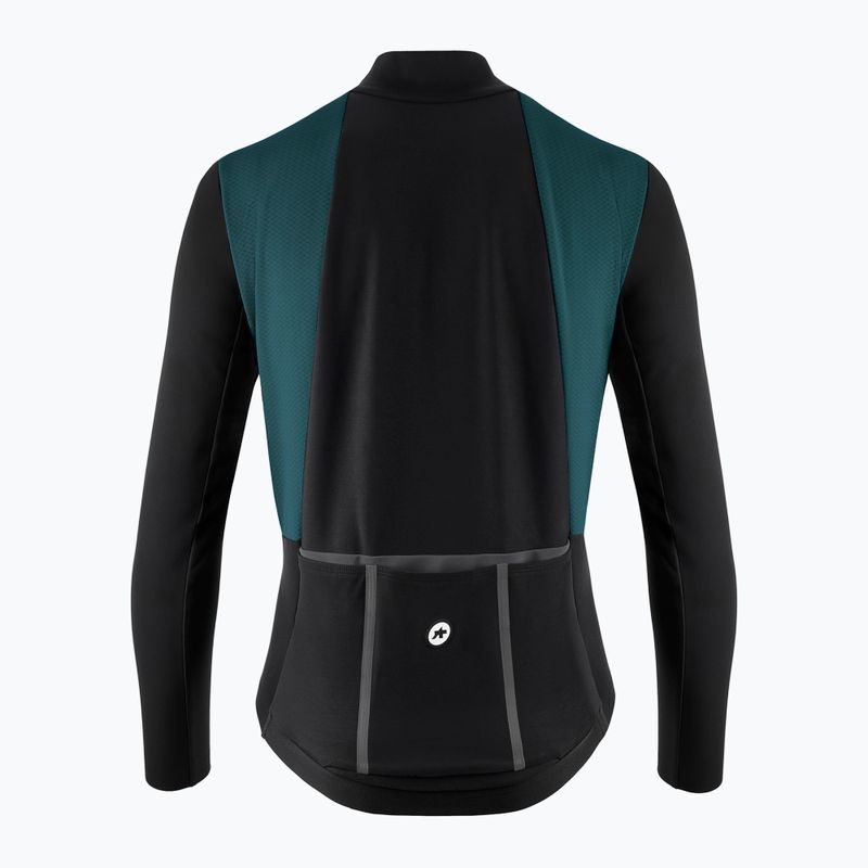 Vyriška dviračių striukė ASSOS Mille GT Hashoogi 3/3 Winter S11 foundation green 2