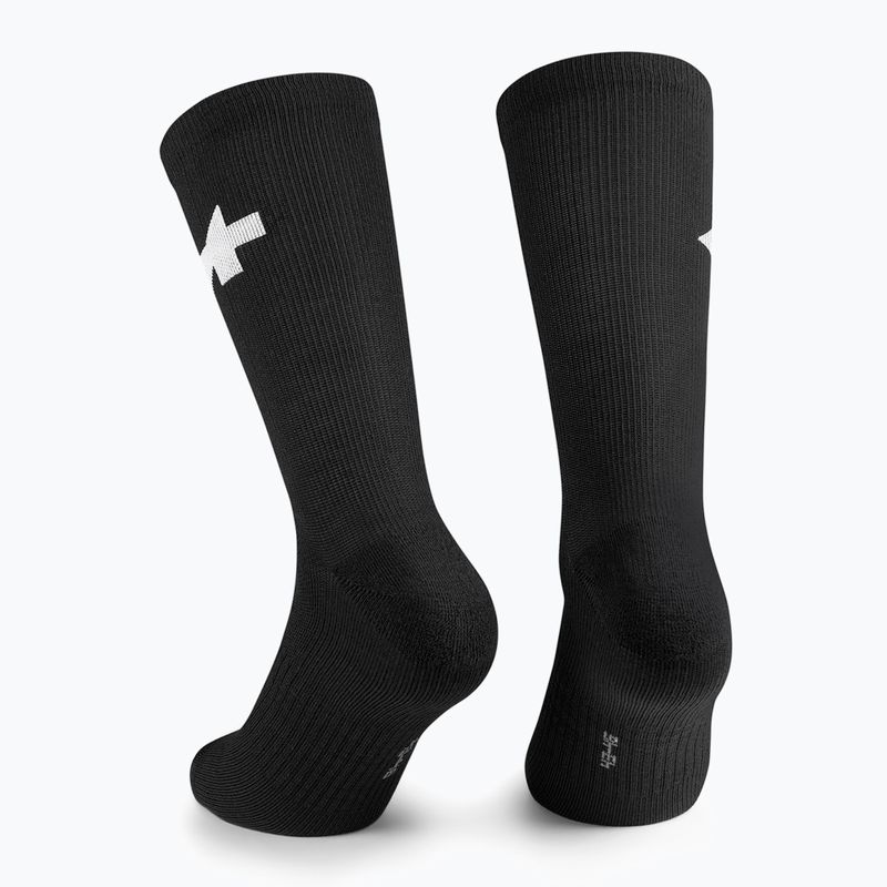 Kojinės ASSOS Winter P1 black 2