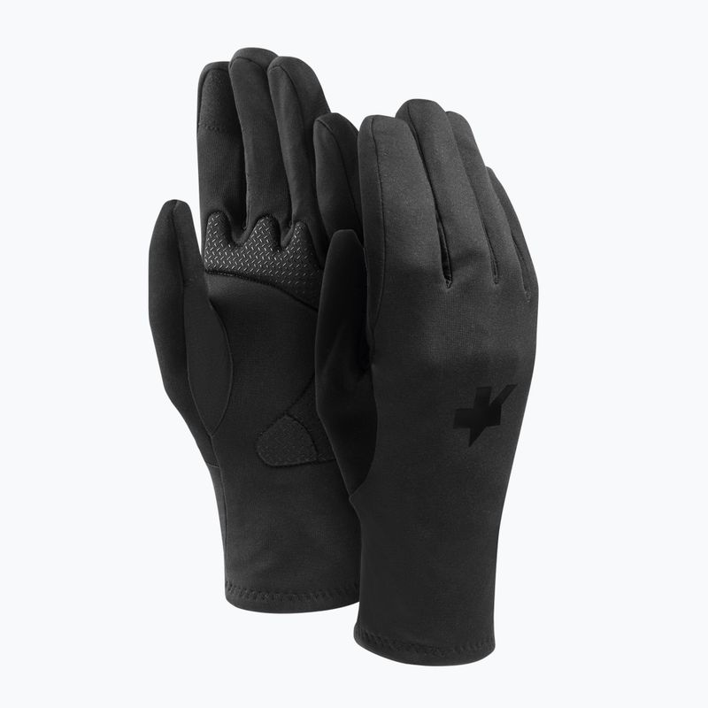 Dviračių pirštinės ASSOS Winter P1 black 2