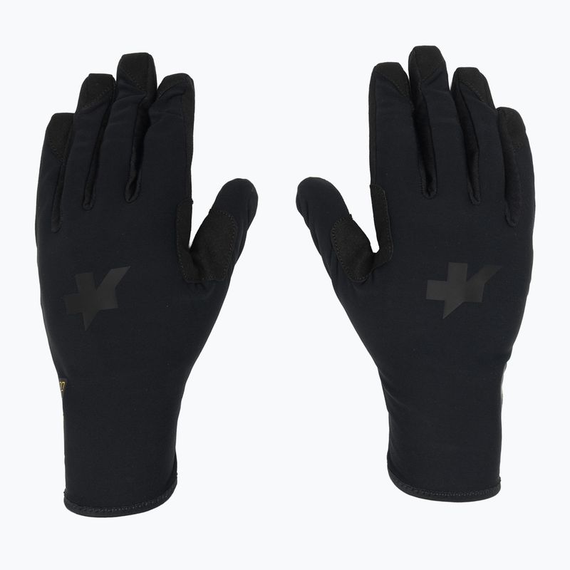 Dviračių pirštinės ASSOS Spring Fall P1 black 2