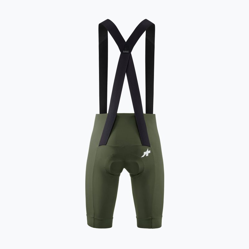 Vyriški dviračių šortai ASSOS Mille GT S11 Bib Shorts moss green 2