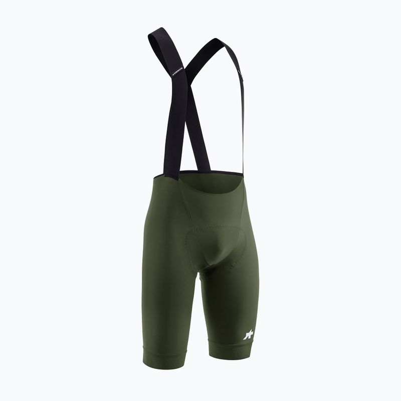 Vyriški dviračių šortai ASSOS Mille GT S11 Bib Shorts moss green 3