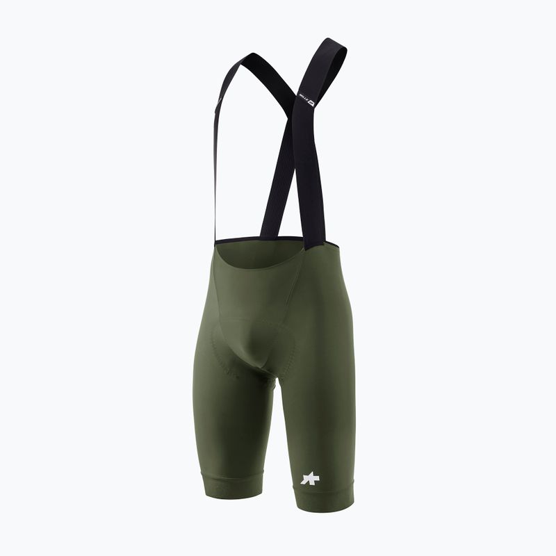 Vyriški dviračių šortai ASSOS Mille GT S11 Bib Shorts moss green 4