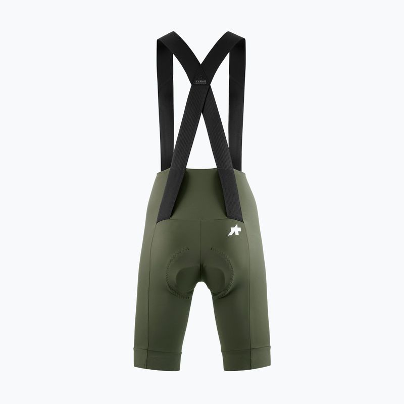 Moteriški dviračių šortai ASSOS Uma GT S11 Bib Shorts W moss green 2