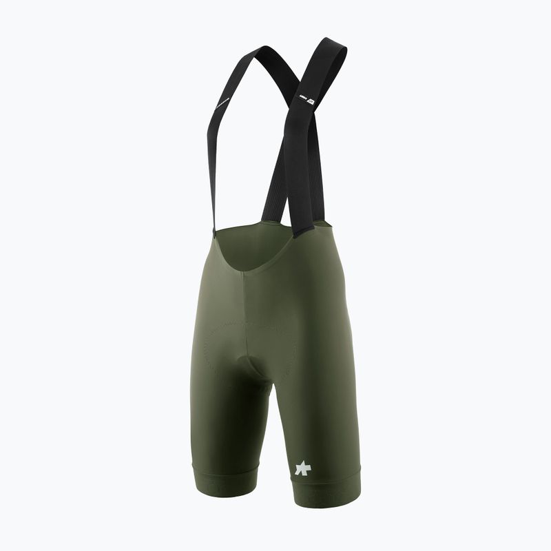 Moteriški dviračių šortai ASSOS Uma GT S11 Bib Shorts W moss green 4