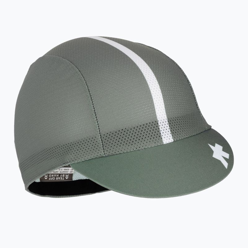 Dviračio kepuraitė su snapeliu ASSOS Endurance P1 edge green 5