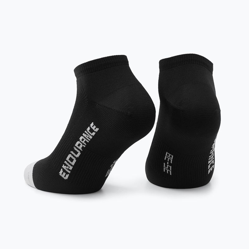 Kojinės ASSOS Endurance S11 Low black 2