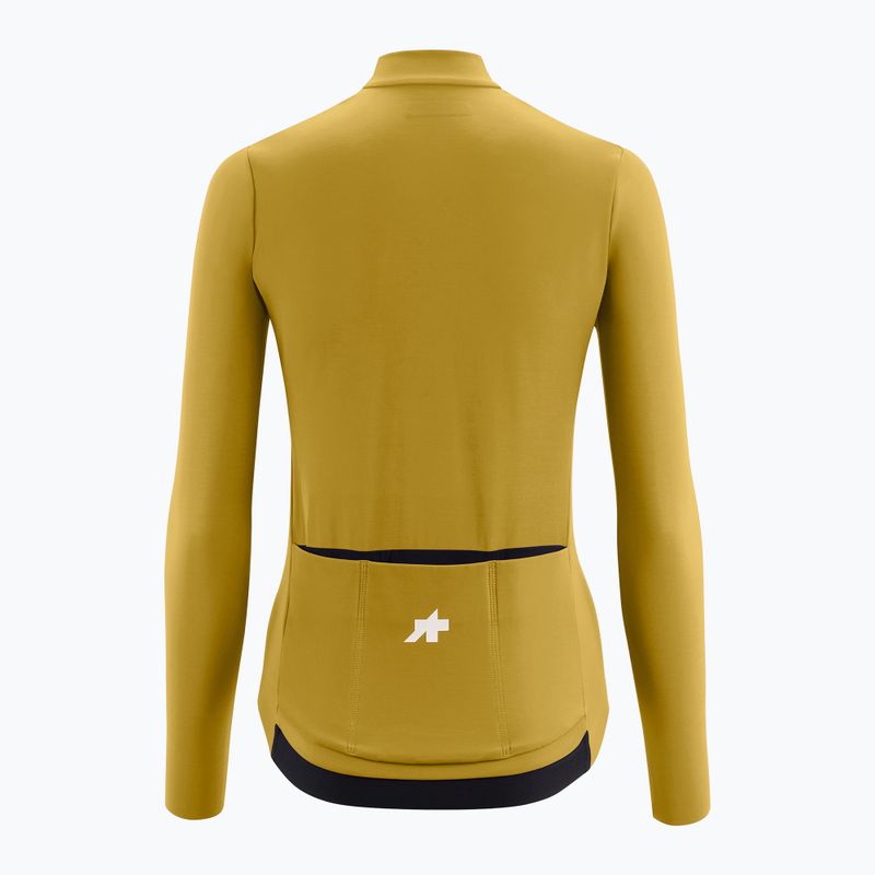 Moteriški dviračių marškinėliai ilgomis rankovėmis ASSOS Mille GT Spring Fall Jersey S11 golden yellow 2