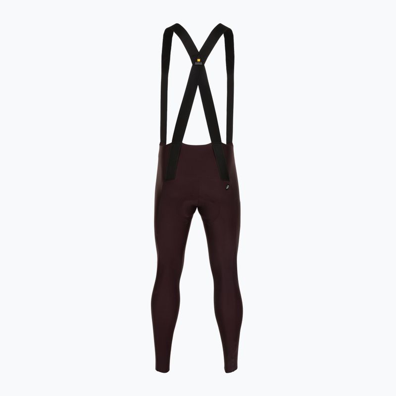 Vyriškos dviračių kelnės ASSOS Mille GT Bib Tights S11 mulberry brown 2