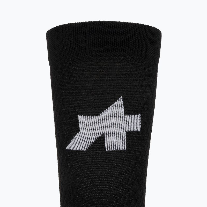 Kojinės ASSOS Spring Fall P3 black 3