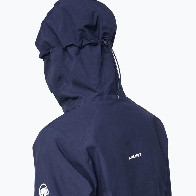 Moteriškas lietaus paltas Mammut Linard HS Thermo Hooded Jacket Women marine 6