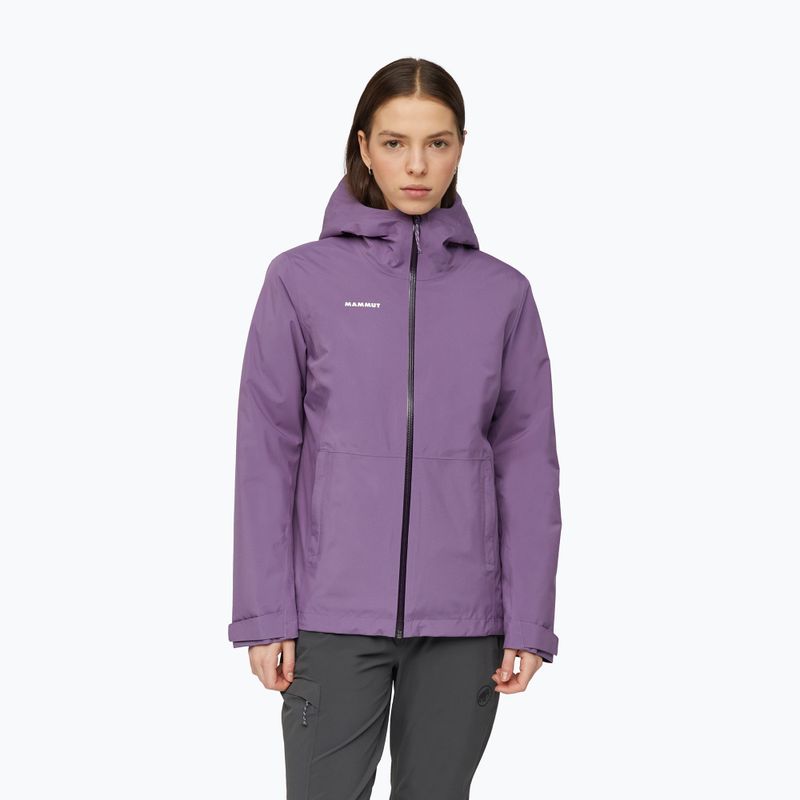 Moteriškas lietaus paltas Mammut Linard HS Thermo Hooded Jacket Women paloja