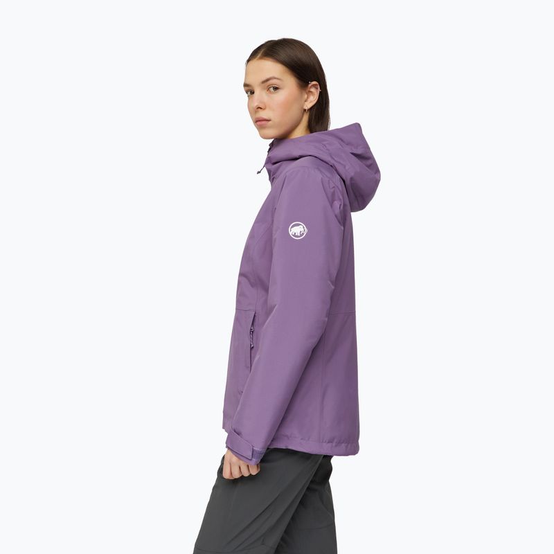 Moteriškas lietaus paltas Mammut Linard HS Thermo Hooded Jacket Women paloja 3