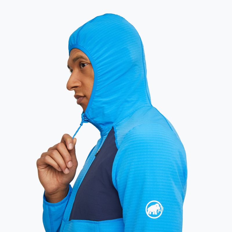 Vyriškas žygio džemperis Mammut Madris Light ML Hooded Jacket Men glacier blue/marine 5