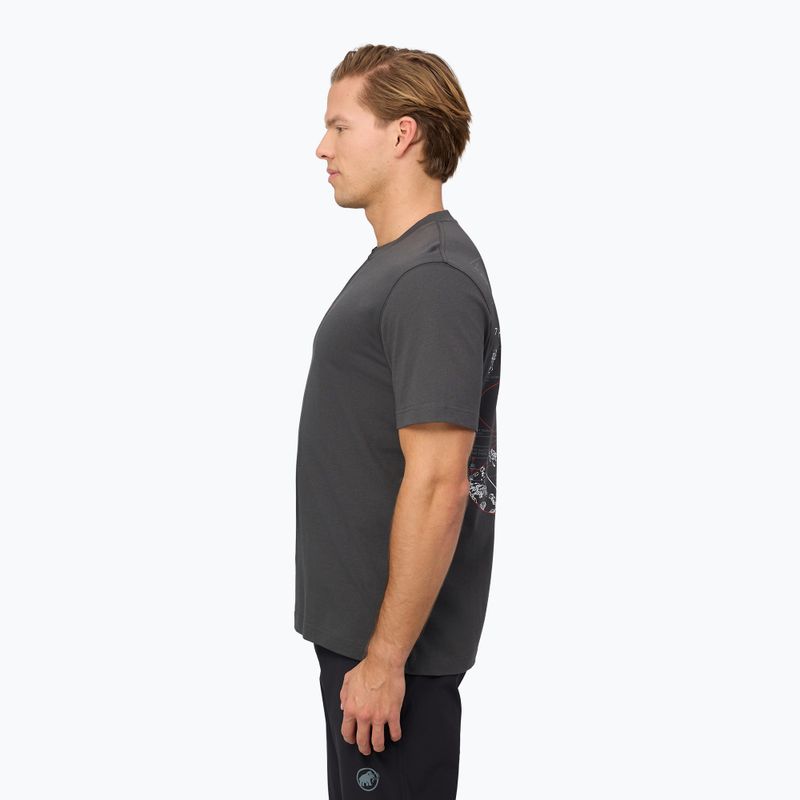 Vyriški marškinėliai Mammut Base T-Shirt Men Avy gabbro 4