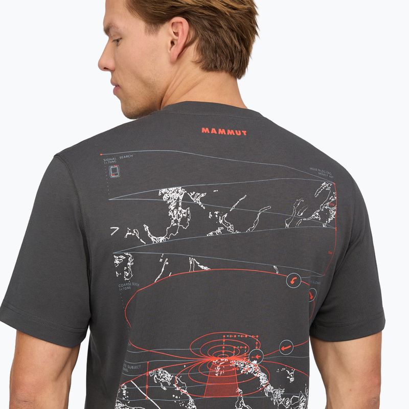 Vyriški marškinėliai Mammut Base T-Shirt Men Avy gabbro 5