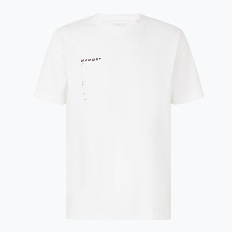 Vyriški marškinėliai Mammut Base T-Shirt Men Avy white 4