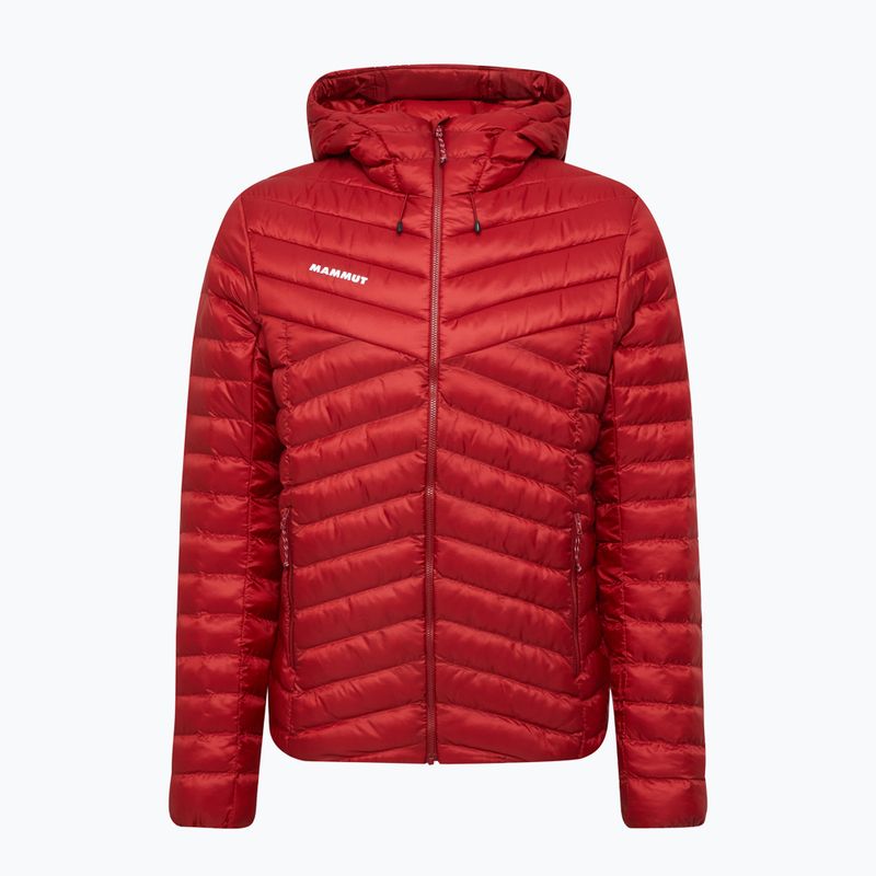 Vyriška pašiltinta striukė Mammut Albula IN Hooded Jacket Men dark mammut red 9