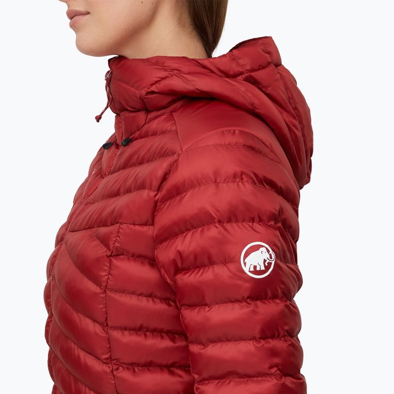 Moteriška šilta striukė Mammut Albula IN Hooded Jacket Women dark mammut red 7