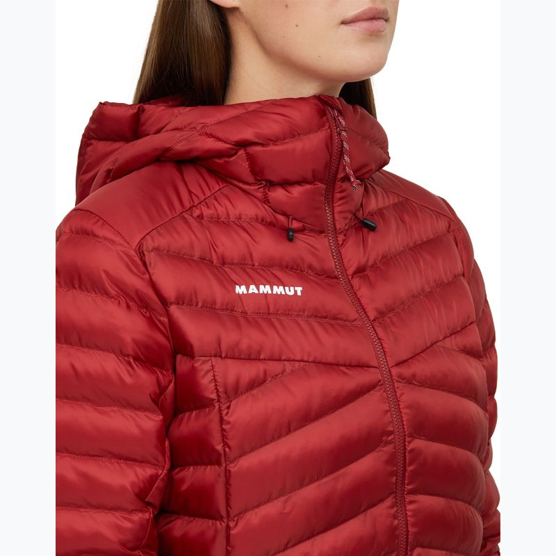 Moteriška šilta striukė Mammut Albula IN Hooded Jacket Women dark mammut red 9