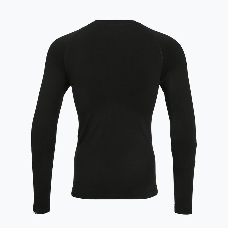 Vyriškas termoaktyvus džemperis Mammut All-Mountain Seamless BL Longsleeve Warm black 2