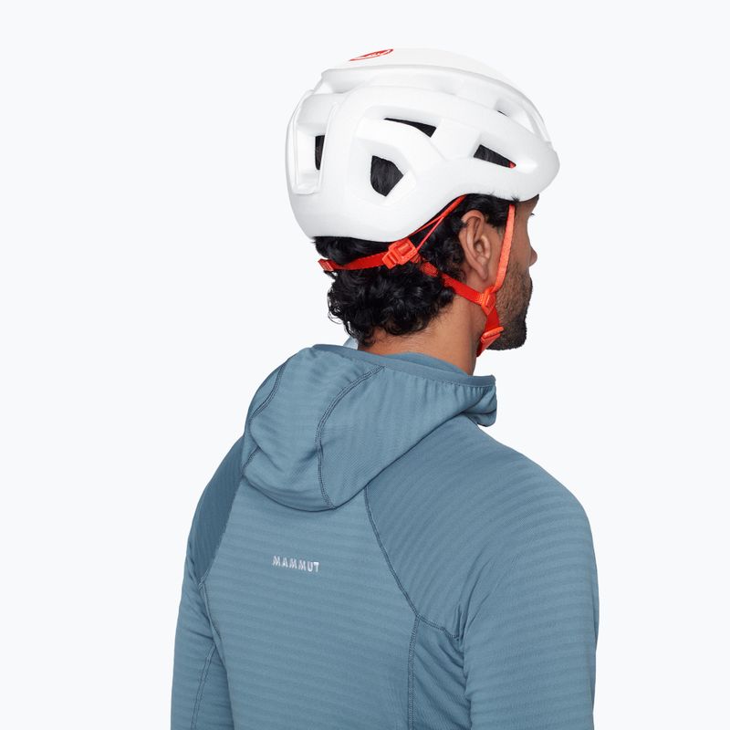 Laipiojimo šalmas Mammut Wall Rider MIPS Twiceme 2.0 Helmet white/mammut red 7