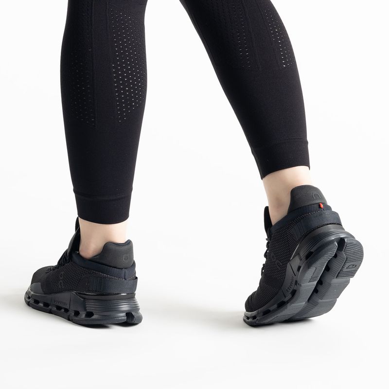 Moteriški bėgimo bateliai On Cloudnova black 2699814 3