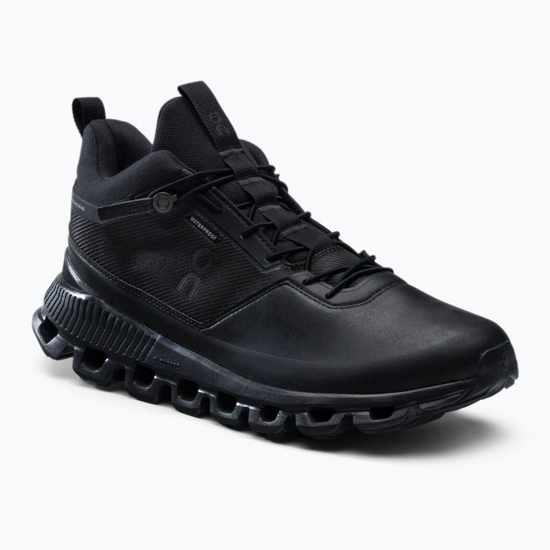 Vyriški bėgimo bateliai On Cloud Hi Waterproof black 2899674