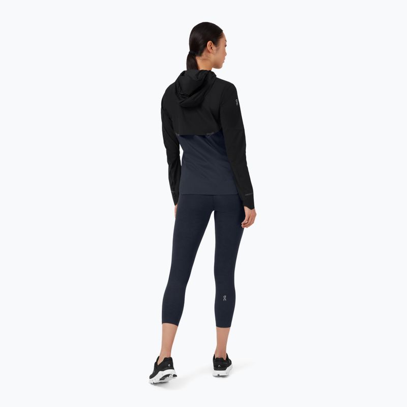 Moterų striukė On Running Weather jacket black/navy 2