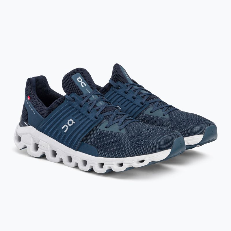 Vyriški bėgimo bateliai On Cloudswift navy blue 4199584 5