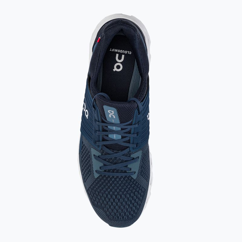 Vyriški bėgimo bateliai On Cloudswift navy blue 4199584 6