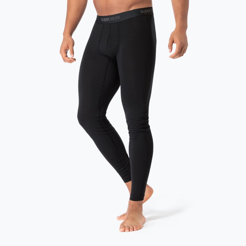 Vyriškos termoaktyvios kelnės super.natural Tundra 175 jet black