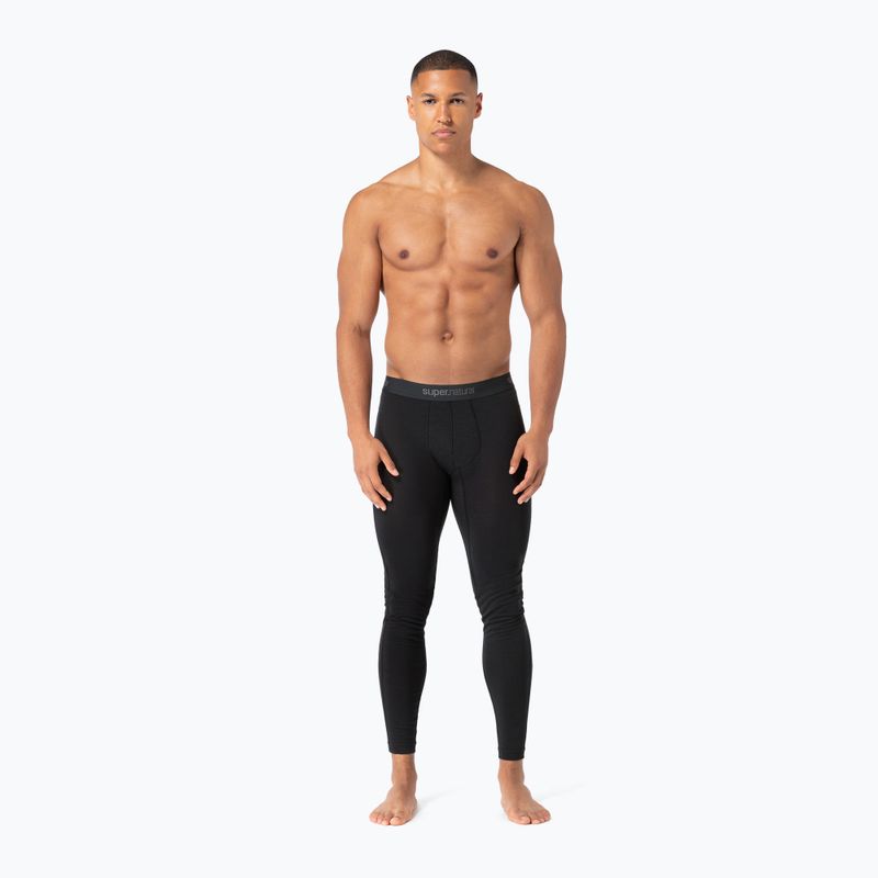 Vyriškos termoaktyvios kelnės super.natural Tundra 175 jet black 2