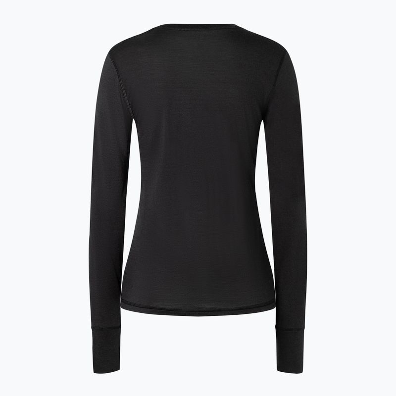 Moteriški termoaktyvūs marškinėliai super.natural Tundra 175 jet black 3