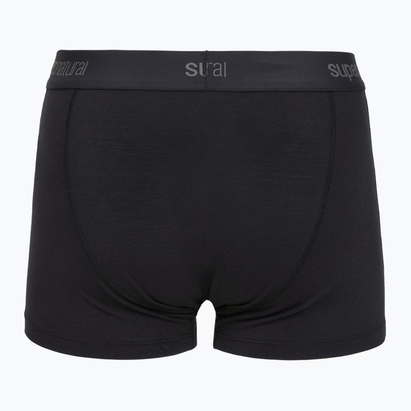 Vyriškos termoaktyvios trumpikės super.natural Tundra 175 2 poros jet black/jet black 3