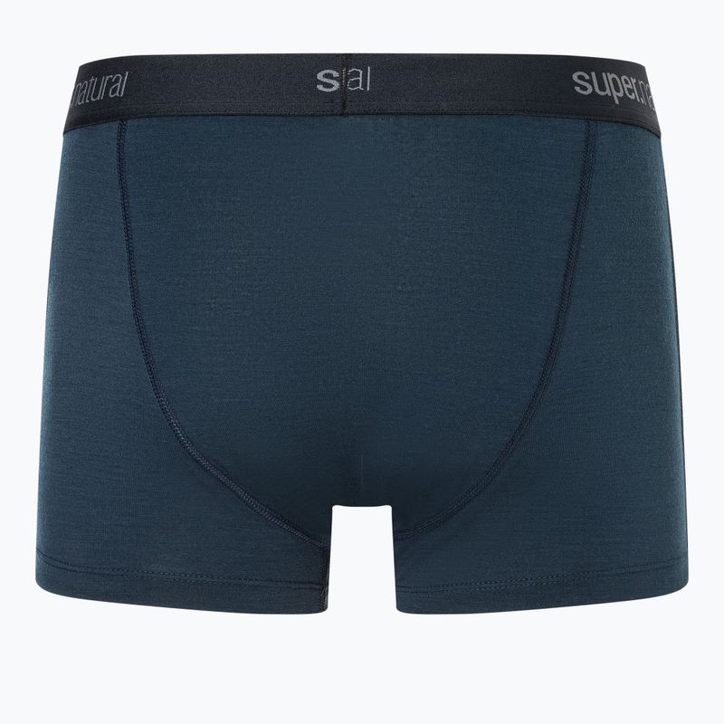 Vyriškos termoaktyvios trumpikės super.natural Tundra 175 2 poros blueberry/blueberry 2