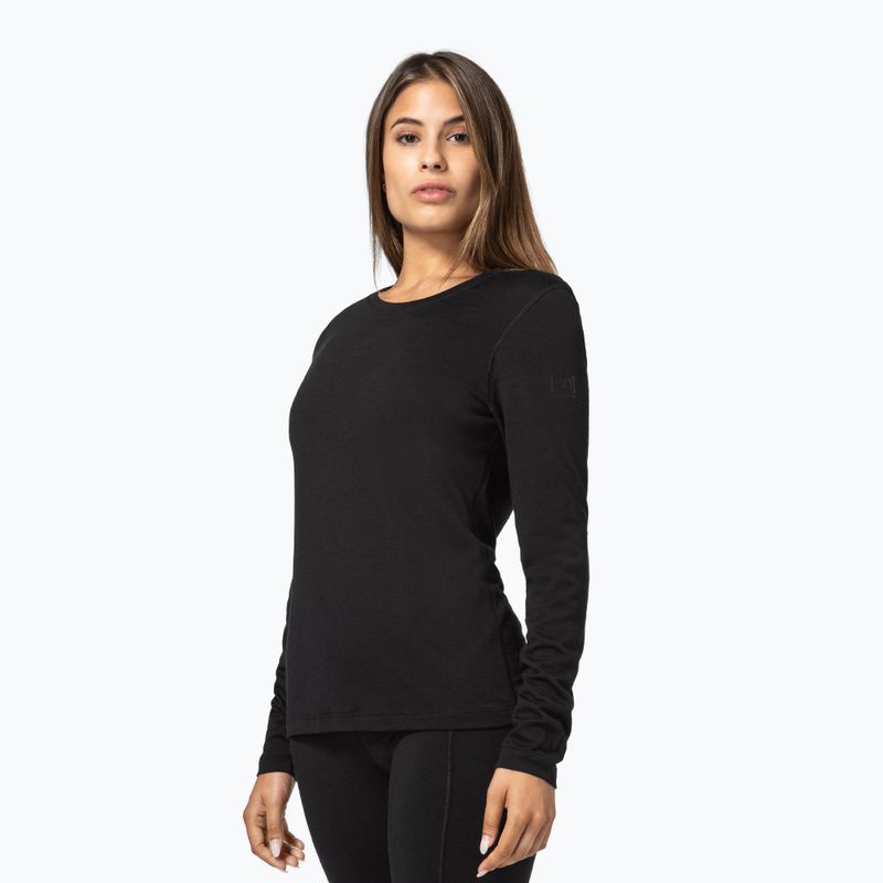 Moteriški termoaktyvūs marškinėliai super.natural Arctic 230 jet black