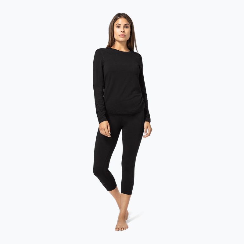 Moteriški termoaktyvūs marškinėliai super.natural Arctic 230 jet black 2