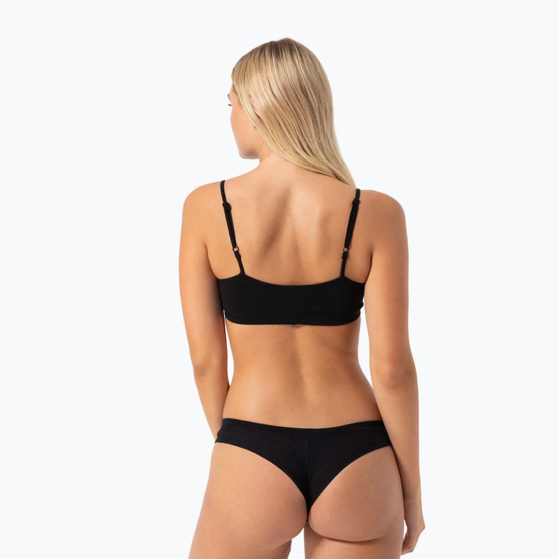 Termoaktyvi liemenėlė super.natural Cosy Bra jet black 3