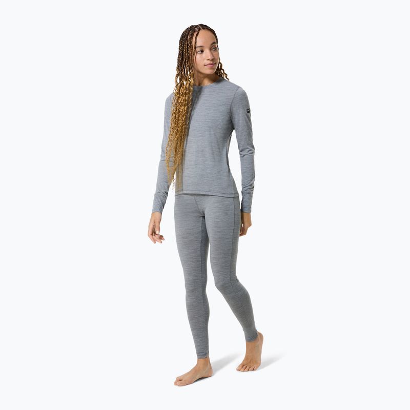 Termoaktyvus moteriškas džemperis super.natural Tundra 175 cashmere grey melange 2