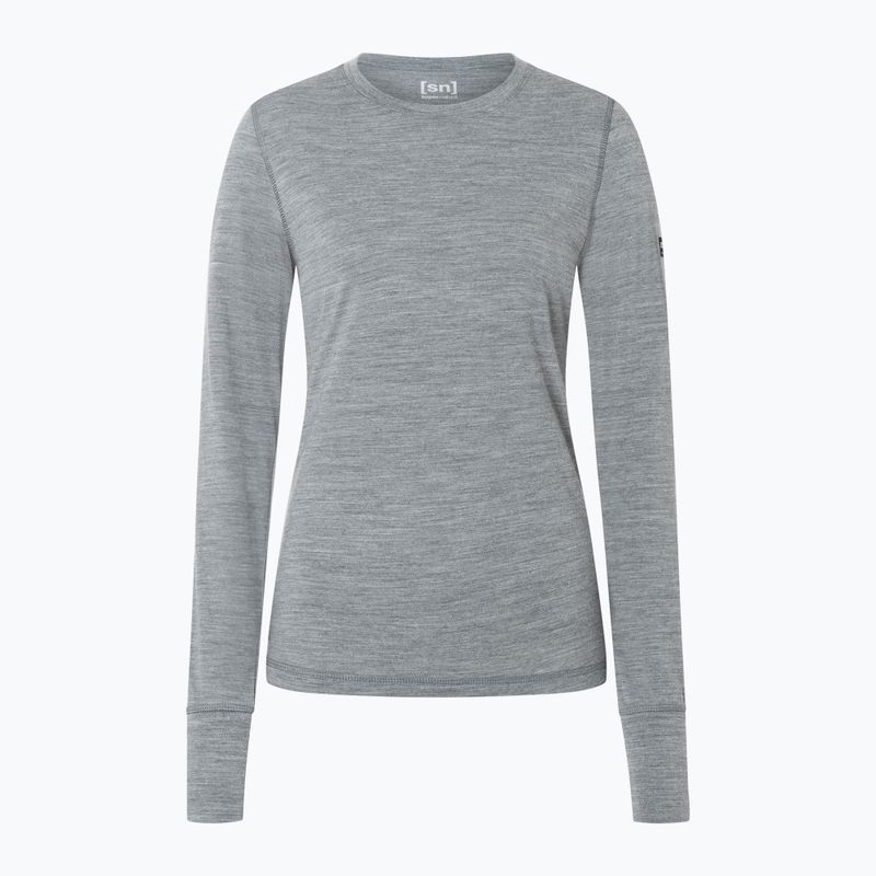 Moteriški termo marškinėliai ilgomis rankovėmis super.natural Tundra 175 cashmere grey melange 4