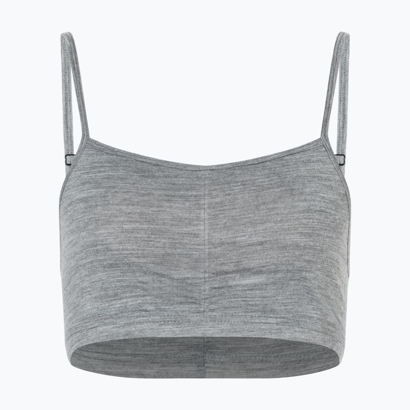 Termoaktyvi liemenėlė super.natural Cosy Bra cashmere grey melange 4
