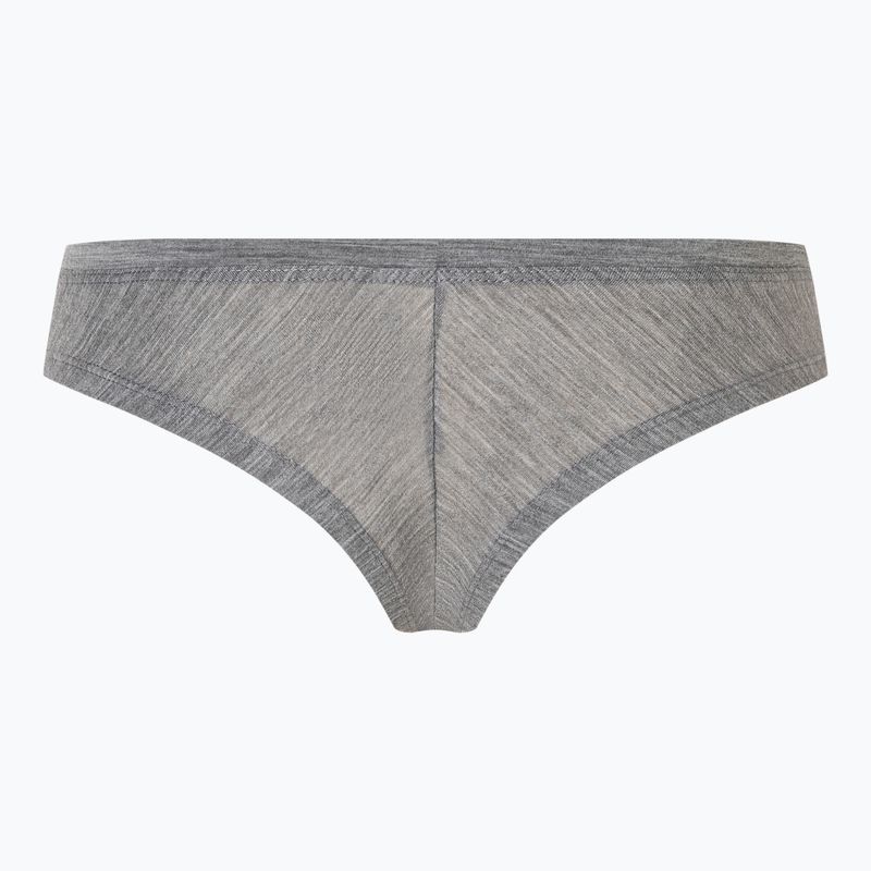 Termoaktyvios kelnaitės super.natural Tundra 175 Thong cashmere grey melange 2