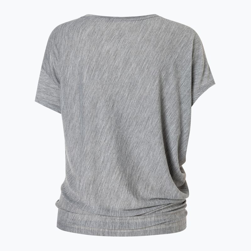 Moteriški jogos marškinėliai super.natural Yoga Loose Tee cashmere grey melange 5