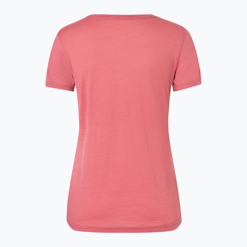 Moteriški marškinėliai super.natural Rock Flowers Tee mauvewood/various 5