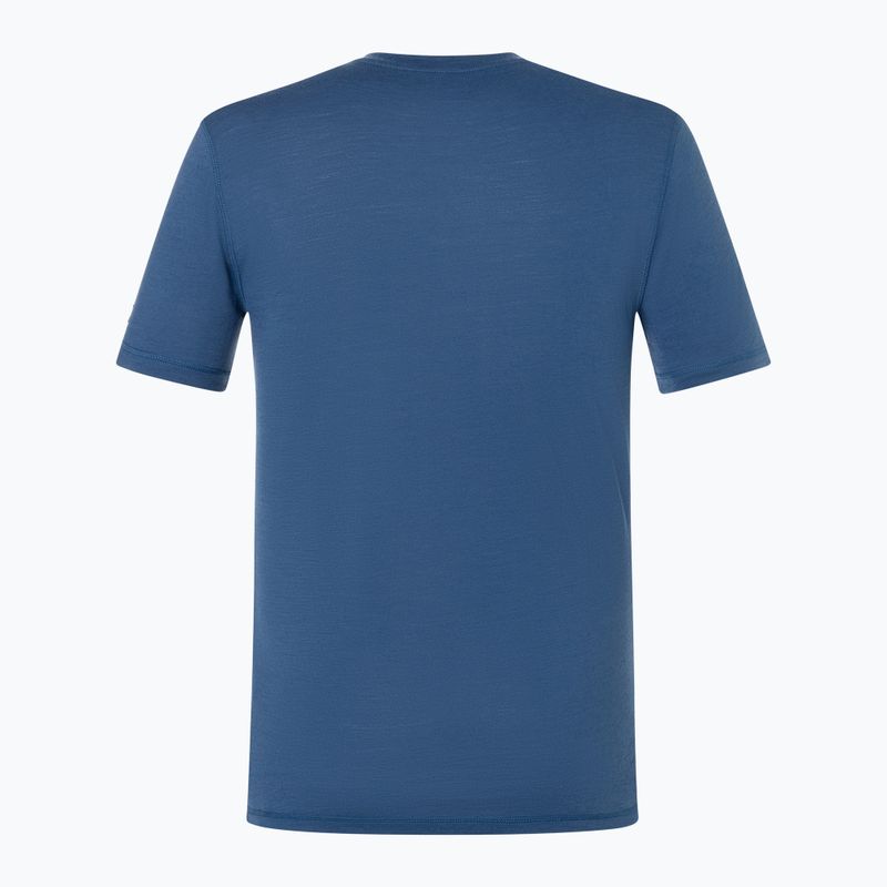 Vyriški termoaktyvūs marškinėliai super.natural Sierra 140 Tee cashmere grey melange 5
