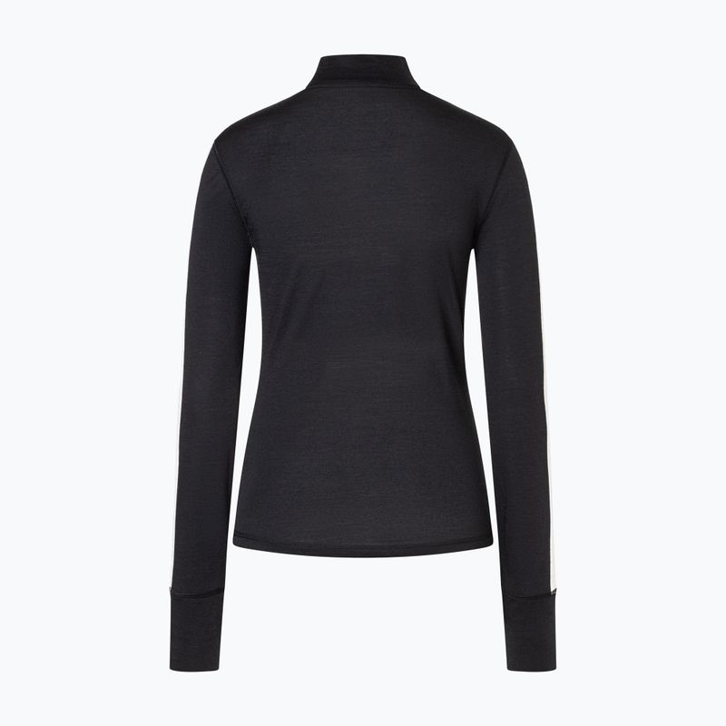 Moteriški marškinėliai ilgomis rankovėmis  super.natural KryTeeede Col T-Neck Light jet black/white/mountain trail gl/white 5